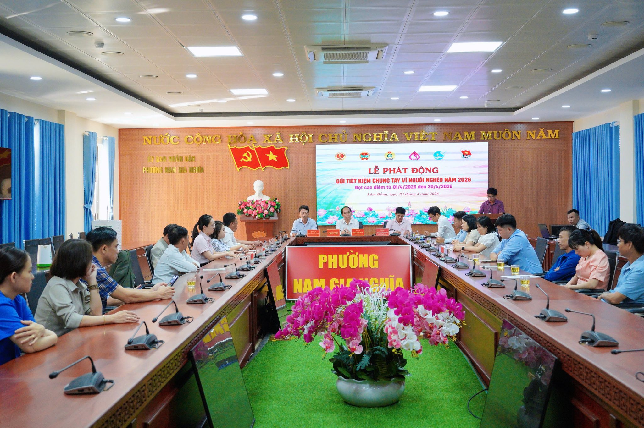 PHƯỜNG NAM GIA NGHĨA PHÁT ĐỘNG “GỬI TIẾT KIỆM CHUNG TAY VÌ NGƯỜI NGHÈO” NĂM 2026