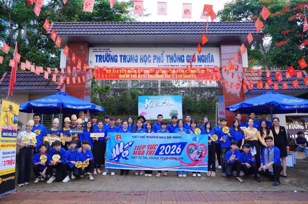 ĐOÀN THANH NIÊN PHƯỜNG NAM GIA NGHĨA RA QUÂN TIẾP SỨC MÙA THI NĂM 2026