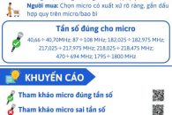 V/v tuyên truyền không sản xuất, nhập khẩu, kinh doanh, sử dụng micro không dây không đúng quy định