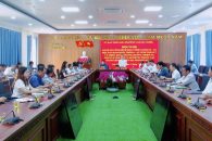 PHƯỜNG NAM GIA NGHĨA TỔ CHỨC HỘI NGHỊ ĐÁNH GIÁ TÌNH HÌNH KINH TẾ – XÃ HỘI, AN NINH, QUỐC PHÒNG THÁNG 7 VÀ SƠ KẾT 01 THÁNG VẬN HÀNH CHÍNH QUYỀN 2 CẤP