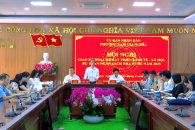 PHƯỜNG NAM GIA NGHĨA TỔ CHỨC HỘI NGHỊ GIAO KẾ HOẠCH PHÁT TRIỂN KINH TẾ – XÃ HỘI VÀ DỰ TOÁN NGÂN SÁCH NHÀ NƯỚC NĂM 2025