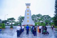 LỄ VIẾNG NGHĨA TRANG LIỆT SĨ TRƯỚC THỀM ĐẠI HỘI ĐẠI BIỂU MTTQ VIỆT NAM LẦN THỨ I, NHIỆM KỲ 2025 – 2030