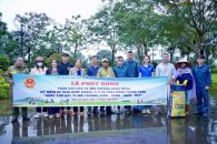 PHƯỜNG NAM GIA NGHĨA RA QUÂN VỆ SINH MÔI TRƯỜNG HƯỞNG ỨNG NGÀY DU LỊCH THẾ GIỚI 27/9