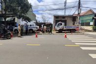 CÔNG AN PHƯỜNG NAM GIA NGHĨA PHỐI HỢP KIỂM TRA, XỬ LÝ HỌC SINH VI PHẠM VỀ TRẬT TỰ AN TOÀN GIAO THÔNG