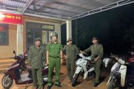 CÔNG AN PHƯỜNG NAM GIA NGHĨA TĂNG CƯỜNG TUẦN TRA BAN ĐÊM, BẢO ĐẢM AN NINH TRẬT TỰ MÙA THU HOẠCH CÀ PHÊ