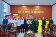 LÃNH ĐẠO PHƯỜNG NAM GIA NGHĨA THĂM, CHÚC MỪNG CÁC ĐƠN VỊ QUÂN ĐỘI NHÂN KỶ NIỆM 81 NĂM NGÀY THÀNH LẬP QUÂN ĐỘI NHÂN DÂN VIỆT NAM