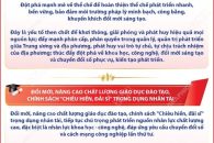 BA ĐỘT PHÁ CHIẾN LƯỢC TRONG DỰ THẢO CÁC VĂN KIỆN TRÌNH ĐẠI HỘI XIV CỦA ĐẢNG