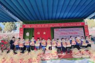 TRAO QUÀ TẾT VÀ KHEN THƯỞNG CÁC CHI ĐỘI NHÂN DỊP XUÂN BÍNH NGỌ 2026