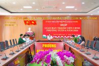 UBND PHƯỜNG NAM GIA NGHĨA GIAO BAN THÀNH VIÊN UBND PHƯỜNG TUẦN 6 NĂM 2026