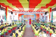 SÔI NỔI HỘI THI “HỌA SĨ TÍ HON” TẠI TRƯỜNG MẦM NON HOA PHƯỢNG VÀNG