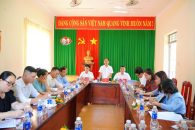 ĐOÀN CÔNG TÁC UBND PHƯỜNG NAM GIA NGHĨA LÀM VIỆC VỚI TRUNG TÂM DỊCH VỤ TỔNG HỢP PHƯỜNG