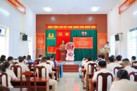 PHƯỜNG NAM GIA NGHĨA CÔNG BỐ QUYẾT ĐỊNH THÀNH LẬP ĐẢNG BỘ CÔNG AN PHƯỜNG