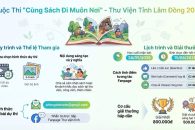 CUỘC THI SÁNG TẠO VIDEO VÀ ẢNH ĐẸP: “CÙNG SÁCH ĐI MUÔN NƠI”