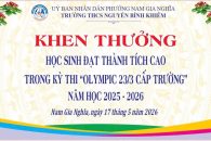 VINH DANH NHỮNG NỖ LỰC TỎA SÁNG