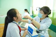 KHÁM SỨC KHỎE ĐỊNH KỲ CHO 6.000 HỌC SINH TRÊN ĐỊA BÀN PHƯỜNG NAM GIA NGHĨA
