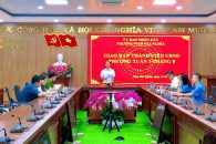 PHƯỜNG NAM GIA NGHĨA HỌP GIAO BAN TUẦN 3 THÁNG 8 NĂM 2025
